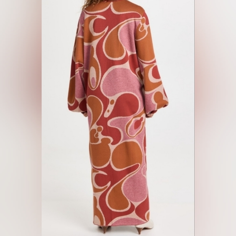 Andrea Lyamah Ally Caro Knit Print Cardigan - Picture 3 of 11